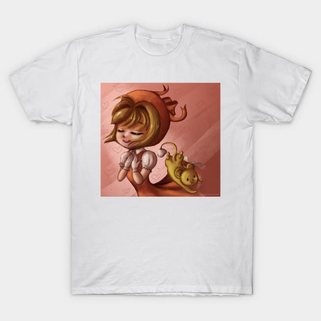 Little Hearts T-Shirt by Dapper Draws